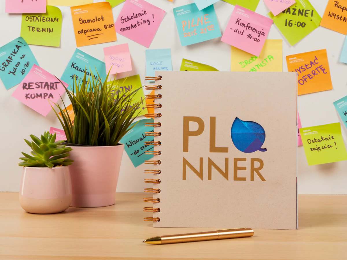 Personalizowany planer firmowy